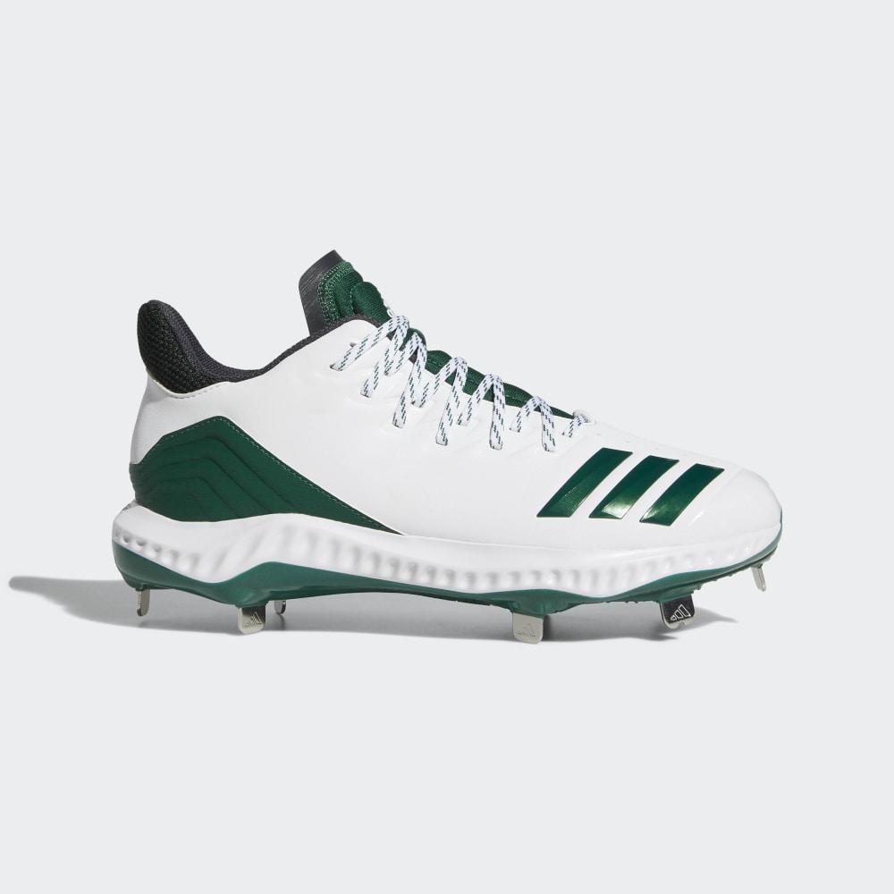 Tenisi Adidas Icon Bounce Barbati Romania - Albi/Verzi Inchis/Gri Inchis CG5251